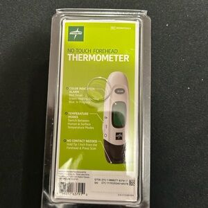No-Touch Forehead Thermometer - White